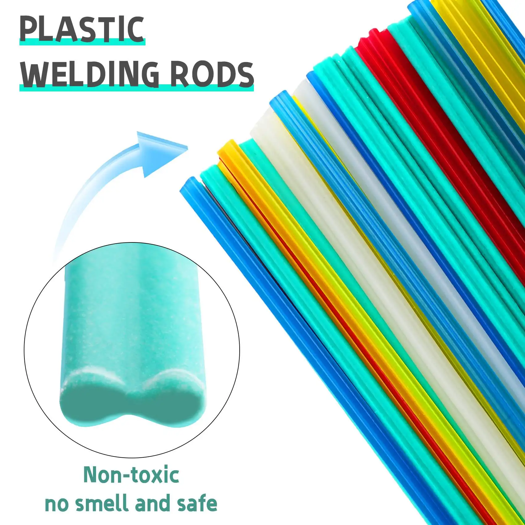 B45C 50Pcs Welding Rods PPR PP PVC Plastic Car Bumper Repair Welder Sticks Kit Polypropylene Hand Tools Soldering Set
B45C 50Pcs Welding Rods PPR PP PVC Plastic Car Bumper Repair Welder Sticks Kit Polypropylene Hand Tools Soldering Set