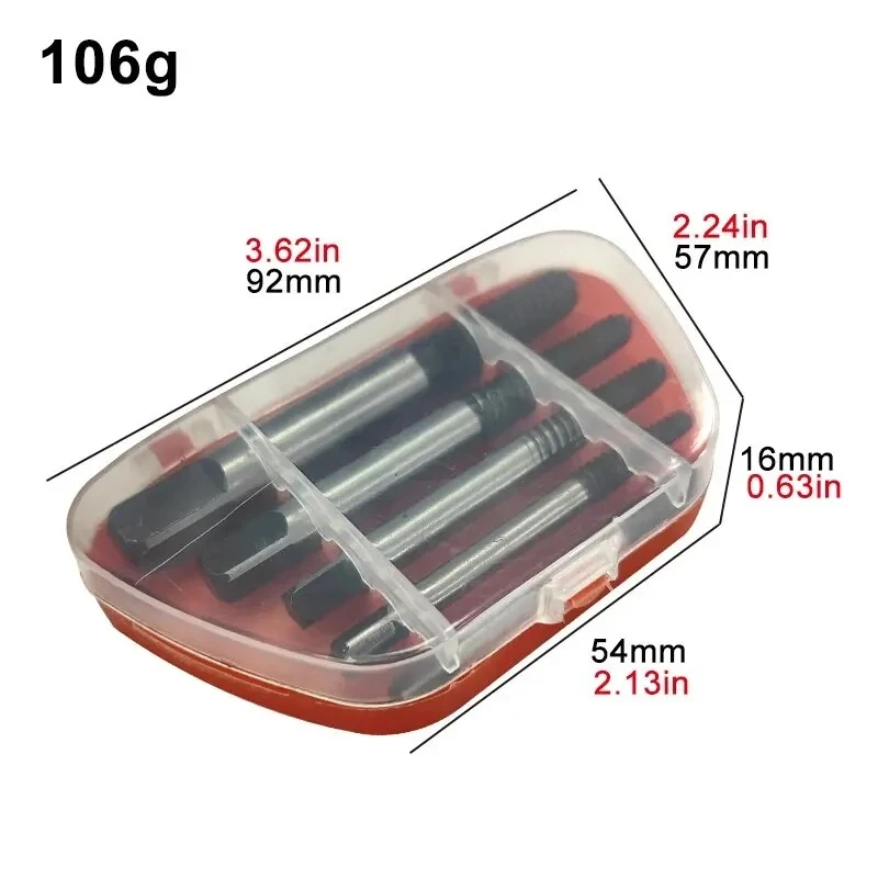 5pc Broken Wire Extractor 6pc Fine Tooth Broken Head Screw Removal Faucet Removal Tool Accessory Set
5pc Broken Wire Extractor 6pc Fine Tooth Broken Head Screw Removal Faucet Removal Tool Accessory Set