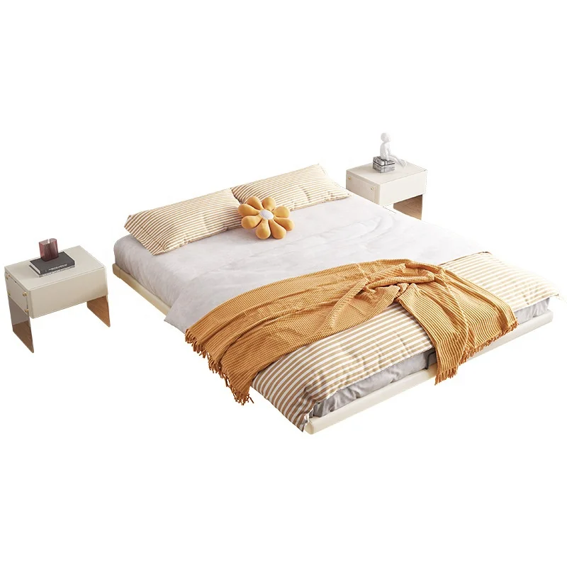 Hot Sale Bedroom Furniture Wooden Frame Queen Luxury Modern Faux Suspended king Size Upholstered Leather Beds for Adults
Hot Sale Bedroom Furniture Wooden Frame Queen Luxury Modern Faux Suspended king Size Upholstered Leather Beds for Adults