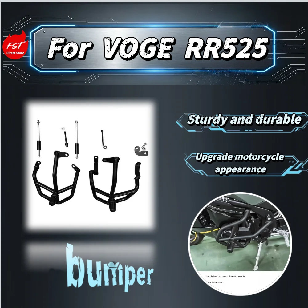 For VOGE 525RR Loncin Motorcycle Crash Bar Bumper Engine Guard Front Protector Anti-fall Frame Protection Accessories
For VOGE 525RR Loncin Motorcycle Crash Bar Bumper Engine Guard Front Protector Anti-fall Frame Protection Accessories