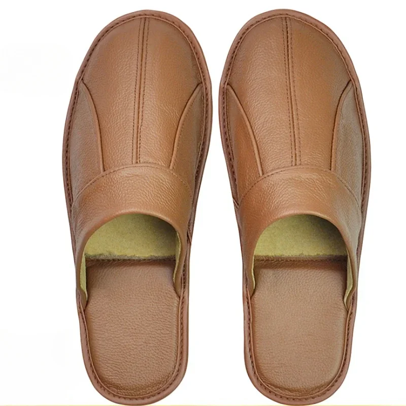 Women's Genuine Leather Slippers First Layer Cowhide Bag Head Indoor Non-Slip Summer Shoes
Women's Genuine Leather Slippers First Layer Cowhide Bag Head Indoor Non-Slip Summer Shoes