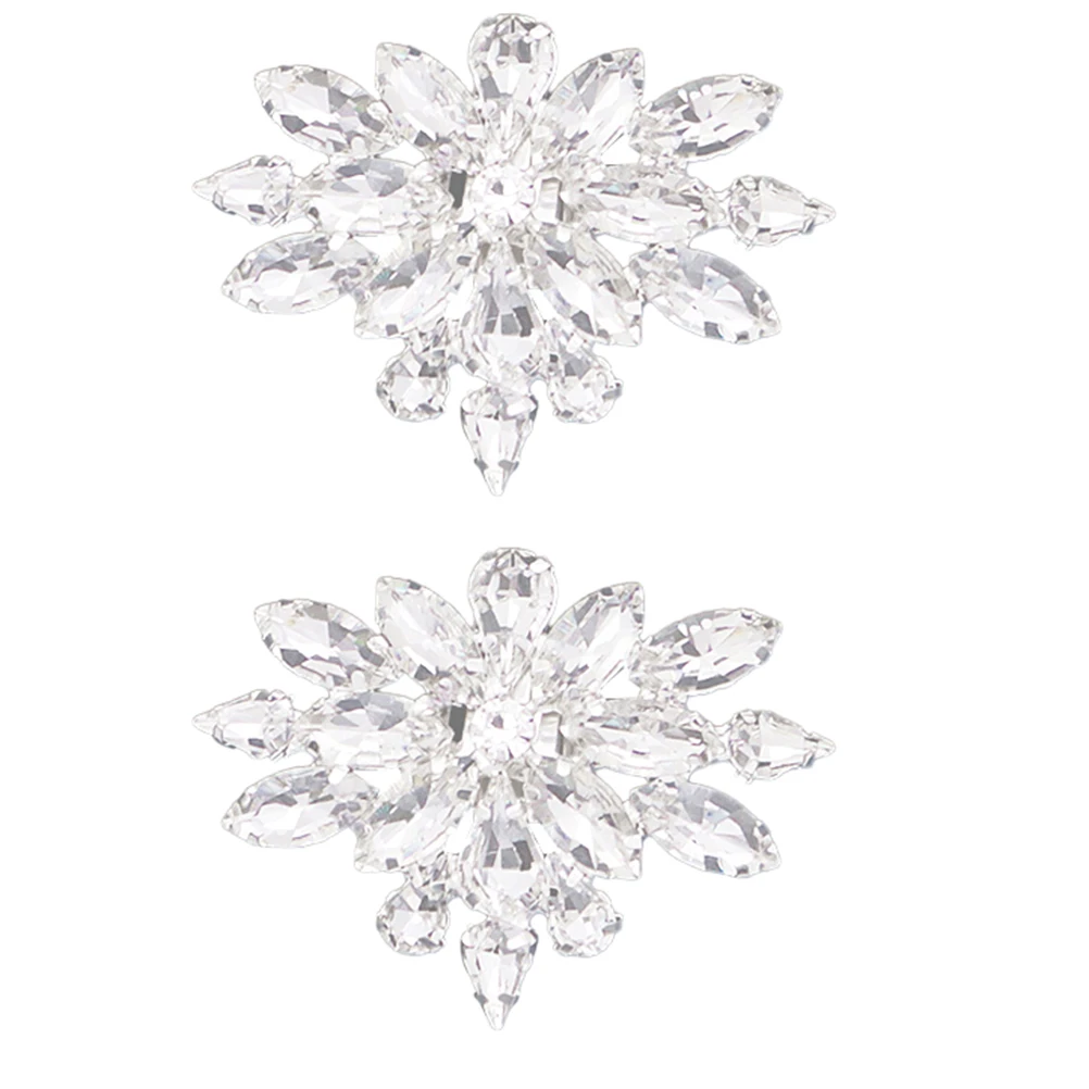 Glass Rhinestone Shoe Buckle Detachable Wedding Decoration Women Shoes Jewelry Heel Banquet Party Accessories Removable Shoe
Glass Rhinestone Shoe Buckle Detachable Wedding Decoration Women Shoes Jewelry Heel Banquet Party Accessories Removable Shoe