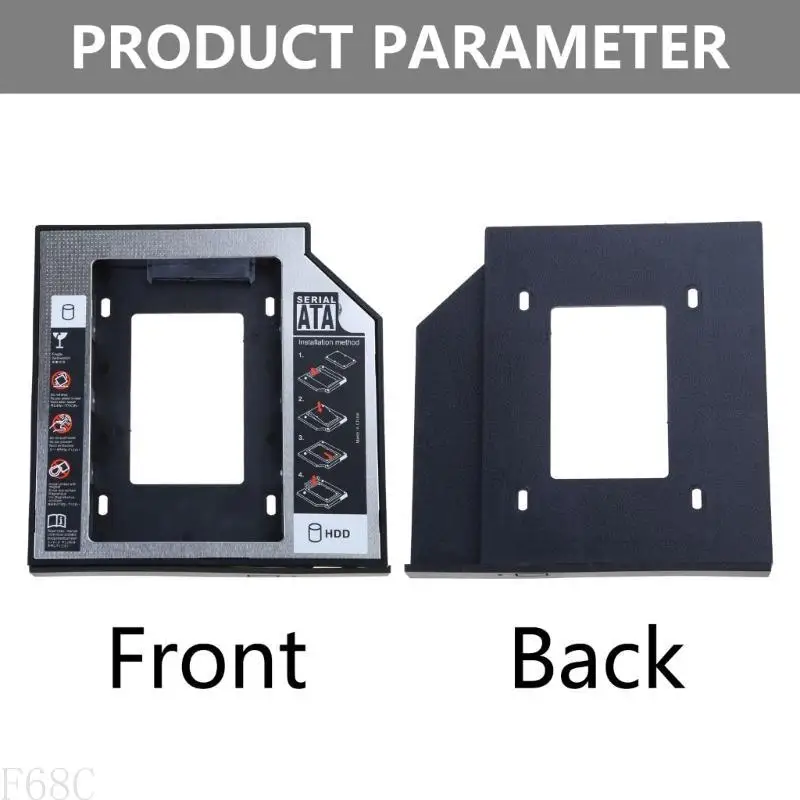 F68C 2.5" 2nd SSD HDD Hard Disk Driver Bay External 12.7mm Caddy 3 Optical Bay for Case Hard Drive Enclosure STRANGE ROM
F68C 2.5" 2nd SSD HDD Hard Disk Driver Bay External 12.7mm Caddy 3 Optical Bay for Case Hard Drive Enclosure STRANGE ROM