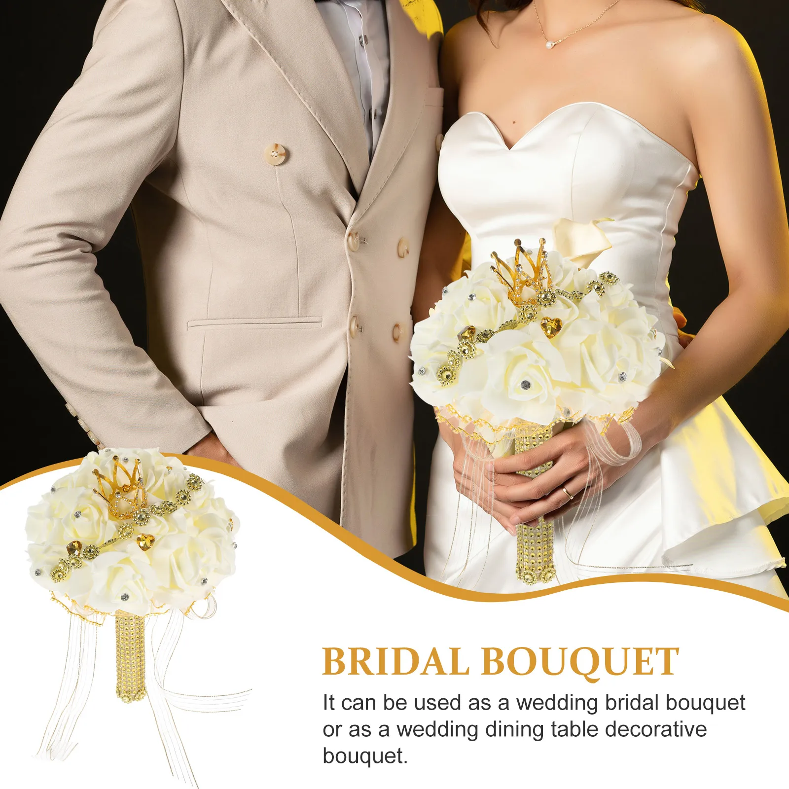 Bridal Artificial Flowers Wedding Bridesmaid Bouquet Romantic Decoration Fake Flower Table Centerpiece Bride Bridal Bouquet
Bridal Artificial Flowers Wedding Bridesmaid Bouquet Romantic Decoration Fake Flower Table Centerpiece Bride Bridal Bouquet