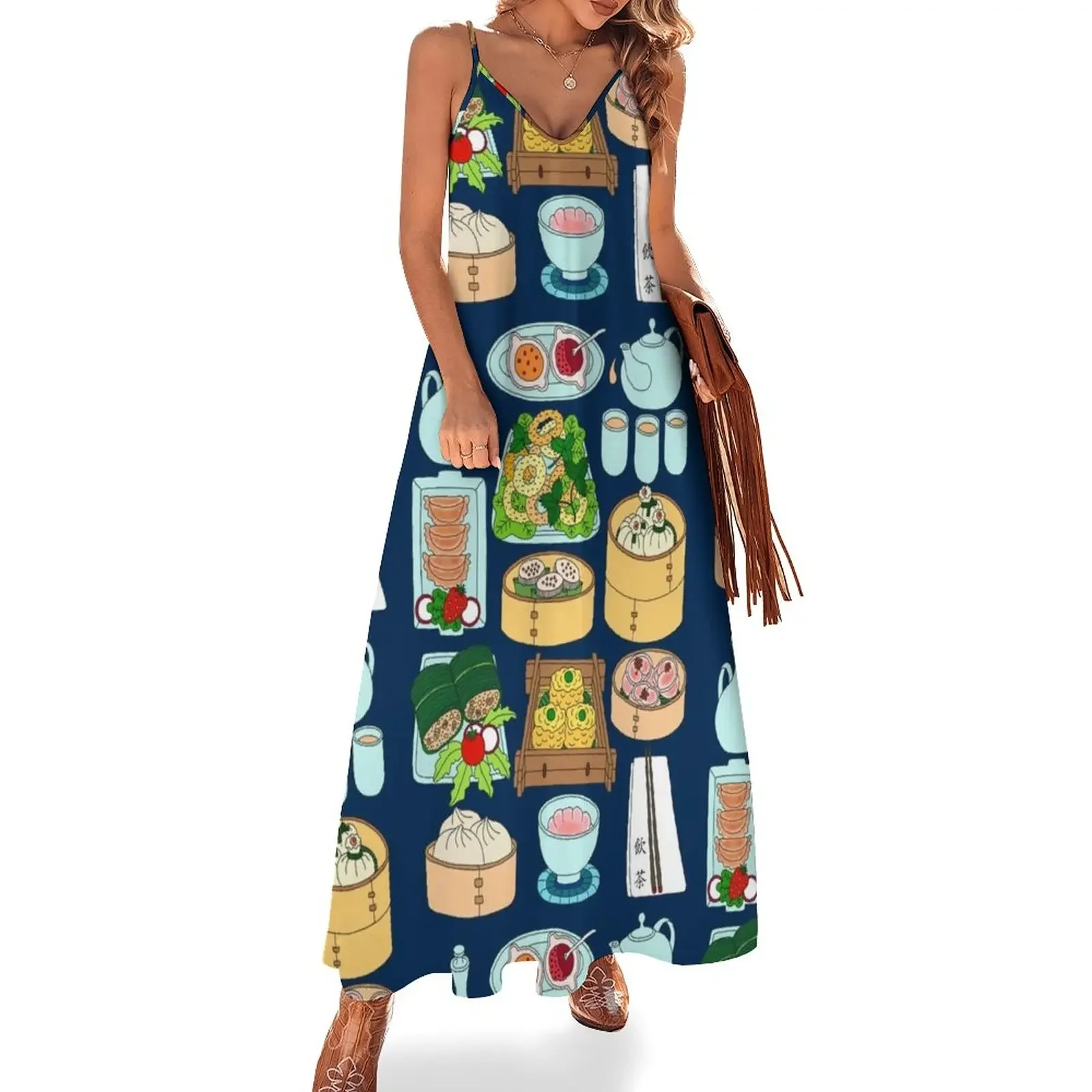 Sunday Dim Sum Lunch Sleeveless Dress summer dress for women 2025 elegant women's dresses sale summer clothes for women Dress
Sunday Dim Sum Lunch Sleeveless Dress summer dress for women 2025 elegant women's dresses sale summer clothes for women Dress