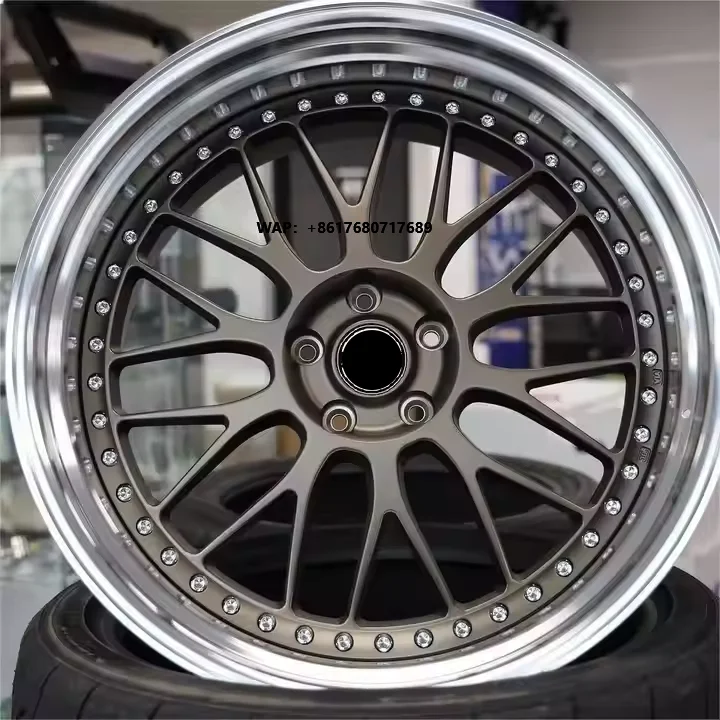 FORGED Custom 2 Piece Rims 5x120 5x112 5x114.3 5x130 Lightweight Forged Wheel Aluminum Passenger Car Rim for Benz
FORGED Custom 2 Piece Rims 5x120 5x112 5x114.3 5x130 Lightweight Forged Wheel Aluminum Passenger Car Rim for Benz