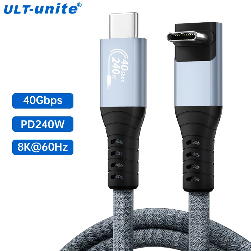 USB4 Extension Cable 240W USB-C Cable 40Gbps Data Cable 8K60Hz Type-C Data Wire Compatible Thunderbolt 3 for MacBook
USB4 Extension Cable 240W USB-C Cable 40Gbps Data Cable 8K60Hz Type-C Data Wire Compatible Thunderbolt 3 for MacBook