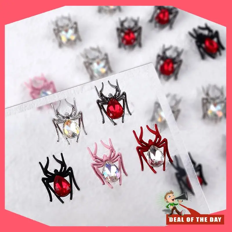 24-Hour Delivery Finished Product Spider Ornaments Retro Alloy Studded Manicure Decoration
24-Hour Delivery Finished Product Spider Ornaments Retro Alloy Studded Manicure Decoration