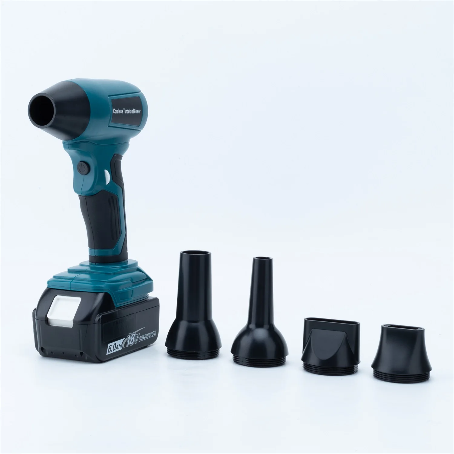 Power Tool Jet Fan for Makita 18V Lithium Battery Brushless Blowing Hair Dryer Strong Wind Turbo Jet Fan (No Battery)
Power Tool Jet Fan for Makita 18V Lithium Battery Brushless Blowing Hair Dryer Strong Wind Turbo Jet Fan (No Battery)