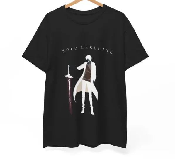 Solo Leveling Tee Merch T-shirts Cosplay Women Men Fashion Casual Crewneck Short Sleeve Clothing Streetwear T-shirt Gift New
Solo Leveling Tee Merch T-shirts Cosplay Women Men Fashion Casual Crewneck Short Sleeve Clothing Streetwear T-shirt Gift New