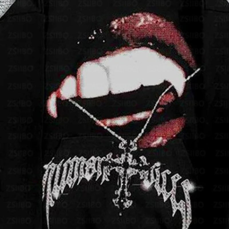 Y2K Street Trendy Hip Hop Punk Rock Lips Printed Hoodie Hoodie Long Sleeve Hoodie for Men and Women
Y2K Street Trendy Hip Hop Punk Rock Lips Printed Hoodie Hoodie Long Sleeve Hoodie for Men and Women