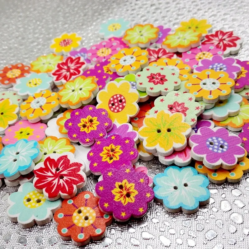 20Mm eight plum blossom buttons, sunflower printed wood buttons, wooden DIY buttons 100 in a pack.
20Mm eight plum blossom buttons, sunflower printed wood buttons, wooden DIY buttons 100 in a pack.