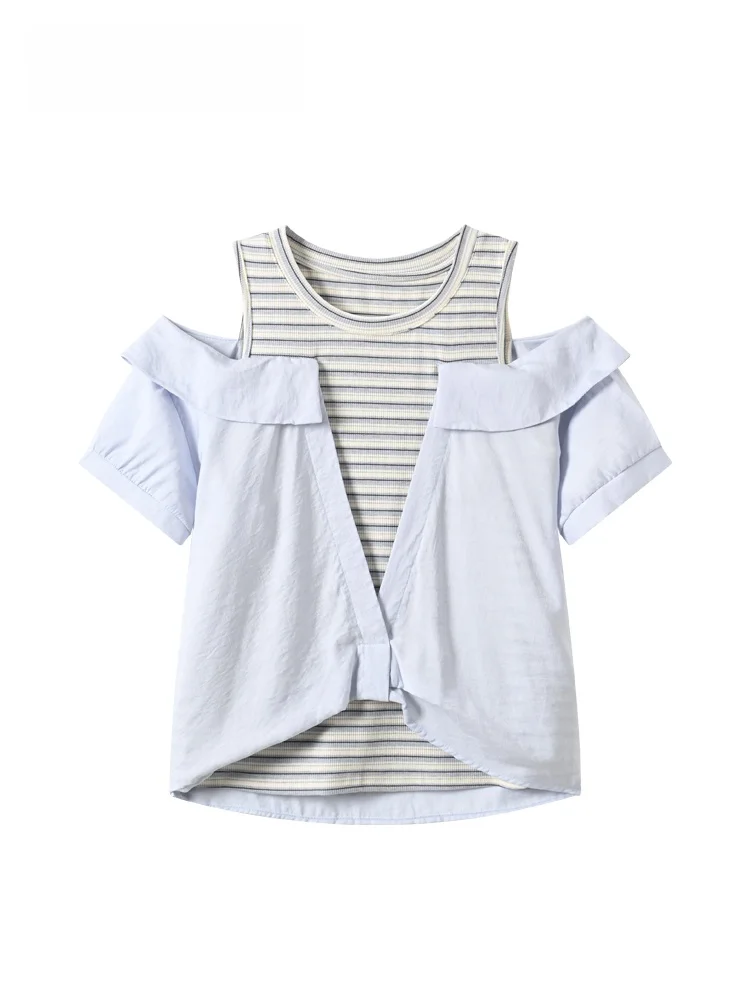 CaraCLUB plus Size Short Sleeve Shirt Women's Summer New Style Padded Design Casual Polyester Fiber Five Sleeve Length Regula...
CaraCLUB plus Size Short Sleeve Shirt Women's Summer New Style Padded Design Casual Polyester Fiber Five Sleeve Length Regula...