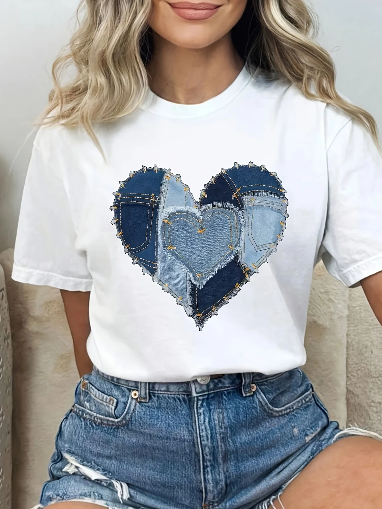 Plus Size Short Sleeve Round Neck T-Shirt Plus Size Short Sleeve Round Neck T-Shirt
Plus Size Short Sleeve Round Neck T-Shirt Plus Size Short Sleeve Round Neck T-Shirt