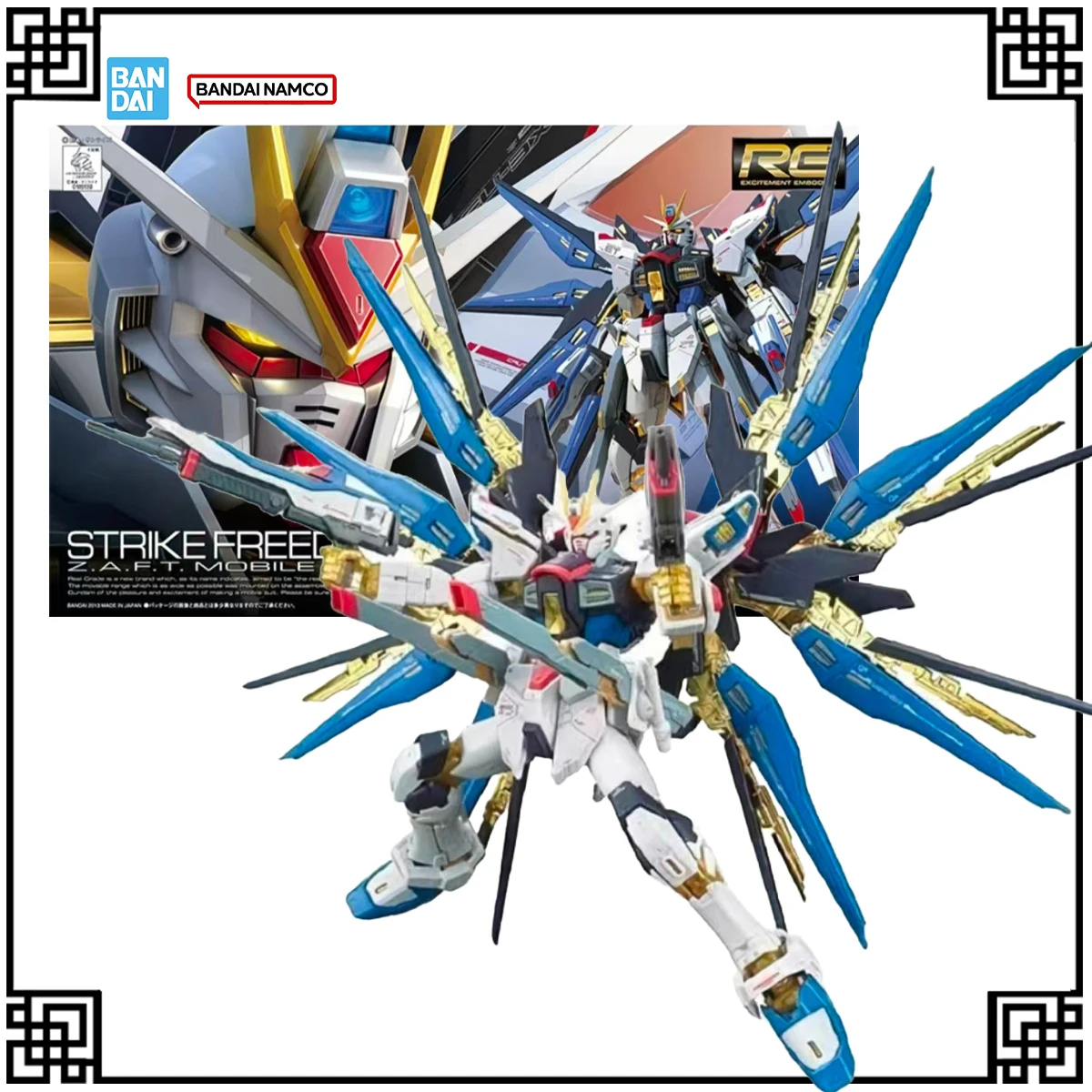 In Stock Bandai Original Genuine Gundam ZGMF-X20A Action Figure Freedom Mobile Suit Gunpla Model Kit Toys for Boys Birthday gift
In Stock Bandai Original Genuine Gundam ZGMF-X20A Action Figure Freedom Mobile Suit Gunpla Model Kit Toys for Boys Birthday gift