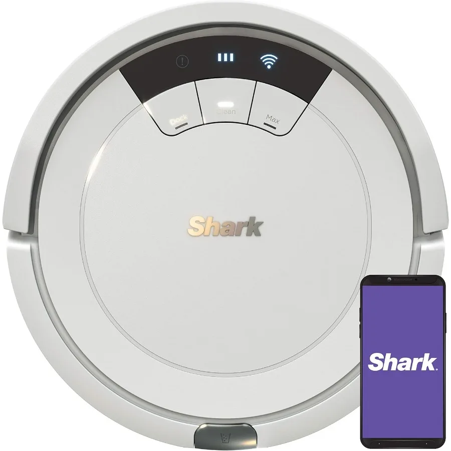 AV752 ION Robot Vacuum Tri-Brush System Wifi Connected 120 Min Runtime Works with Alexa Multi Surface Cleaning White
AV752 ION Robot Vacuum Tri-Brush System Wifi Connected 120 Min Runtime Works with Alexa Multi Surface Cleaning White