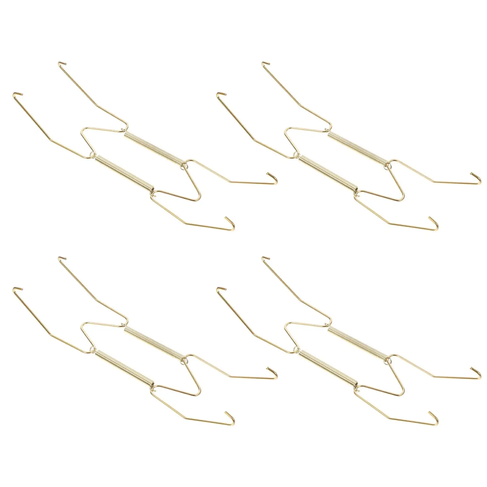 4 Pcs Spring Hooks Wall Plate Hangers Metal Expandable Length Suitable Round Square Plates Home Office Decor
4 Pcs Spring Hooks Wall Plate Hangers Metal Expandable Length Suitable Round Square Plates Home Office Decor