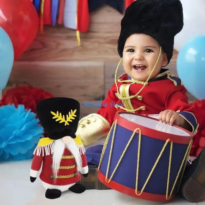U2JC Christmas Nutcrackers Gnomes Plush Dolls Soft Fabric Soldier Stuffed Toy for Kids and Adults Collectible Home Decors
U2JC Christmas Nutcrackers Gnomes Plush Dolls Soft Fabric Soldier Stuffed Toy for Kids and Adults Collectible Home Decors