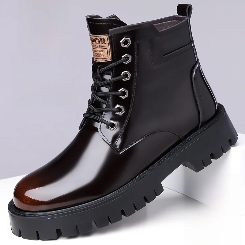 Теплые мужские высокие ботинки на подкладке Fce, рабочие ботинки Briti Sle, дышащие ботинки на резиновой подошве с внутренней частью
Теплые мужские высокие ботинки на подкладке Fce, рабочие ботинки Briti Sle, дышащие ботинки на резиновой подошве с внутренней частью