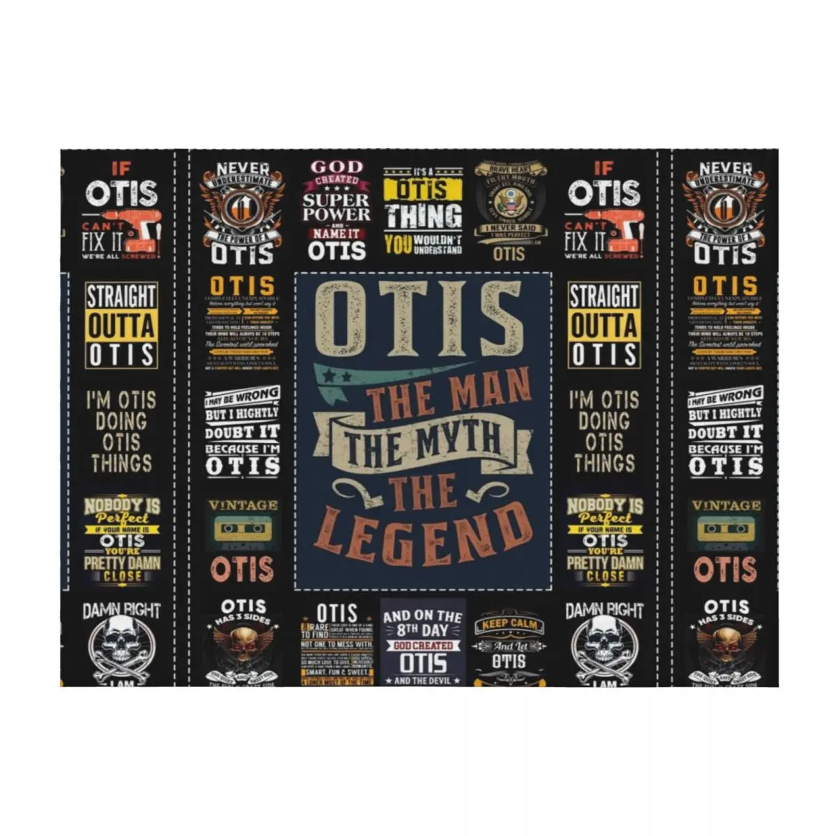 OTIS - The Man The Myth The Legend Throw Blanket Blankets Sofas Of Decoration Warm bed plaid wednesday Blankets
OTIS - The Man The Myth The Legend Throw Blanket Blankets Sofas Of Decoration Warm bed plaid wednesday Blankets