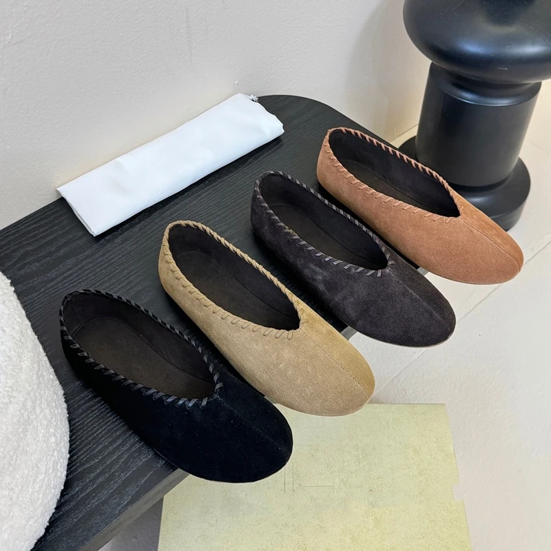 AIYUQI 2025 New Women's Flats Genuine Leather Non-Slip Women Mary Janes Large Size Leisure Ballet female Shoes
AIYUQI 2025 New Women's Flats Genuine Leather Non-Slip Women Mary Janes Large Size Leisure Ballet female Shoes