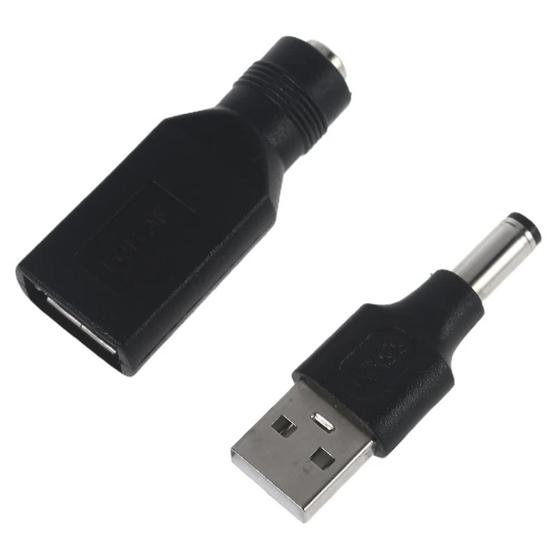 USB 2.0 A Type Male to 5.5 x 2.1mm Male 5V Power Plug Charging Connector
USB 2.0 A Type Male to 5.5 x 2.1mm Male 5V Power Plug Charging Connector