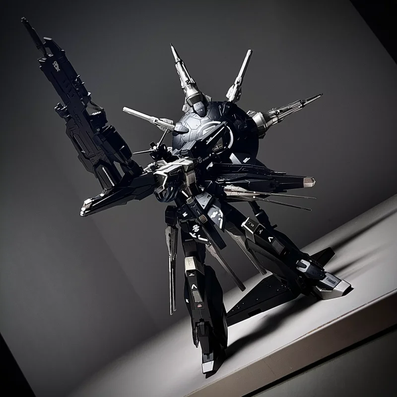1/100 Scale Mecha Model Kit Custom Airbrushed Black Dark Tone Painted Heavy Armored Assembly Figure Collectible Toy Gift for Boy
1/100 Scale Mecha Model Kit Custom Airbrushed Black Dark Tone Painted Heavy Armored Assembly Figure Collectible Toy Gift for Boy