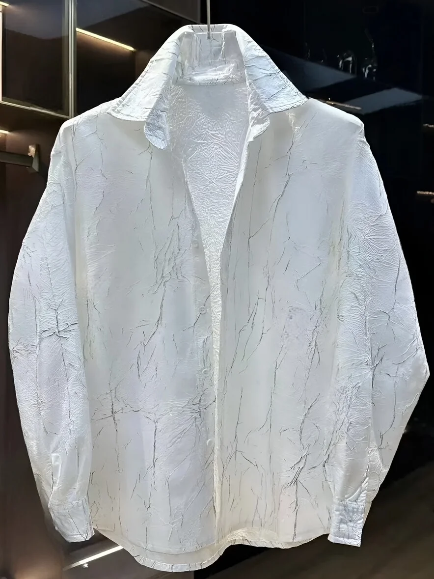 Textured Cra Long Sve Casual irt Loose Lightweight Spring Faion Design Men's Spring Lightweight Sun Protection Outer...
Textured Cra Long Sve Casual irt Loose Lightweight Spring Faion Design Men's Spring Lightweight Sun Protection Outer...