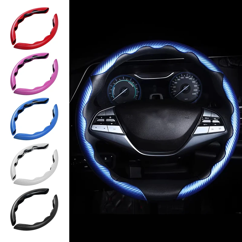 Carbon Fiber Patterned Car Steering Wheel Cover For Buick Enclave Regal Lacrosse Encore Excelle Envision Car Accessories
Carbon Fiber Patterned Car Steering Wheel Cover For Buick Enclave Regal Lacrosse Encore Excelle Envision Car Accessories