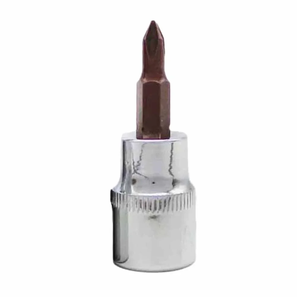 1PC Cross Screwdriver Bit 3/8inch 9.5mm Drive Socket Wrench Adapter Hand Tool Parts PH1 PH2 PH3 Socket Adapter Screwdriver
1PC Cross Screwdriver Bit 3/8inch 9.5mm Drive Socket Wrench Adapter Hand Tool Parts PH1 PH2 PH3 Socket Adapter Screwdriver