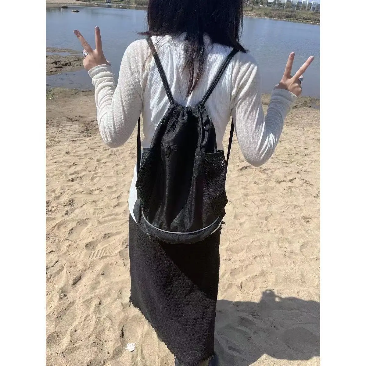 Large Capacity Outdoor Causal Drawstring Backpacks Niche Multifunctional Backpacks
Large Capacity Outdoor Causal Drawstring Backpacks Niche Multifunctional Backpacks