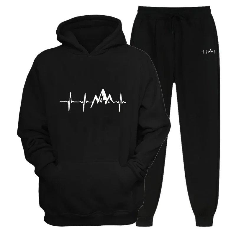 Sports Men's Sports Suit Loose and Fashionable Jogging Hot selling Men's Daily Wear Comfortable Outdoor Casual Wear
Sports Men's Sports Suit Loose and Fashionable Jogging Hot selling Men's Daily Wear Comfortable Outdoor Casual Wear