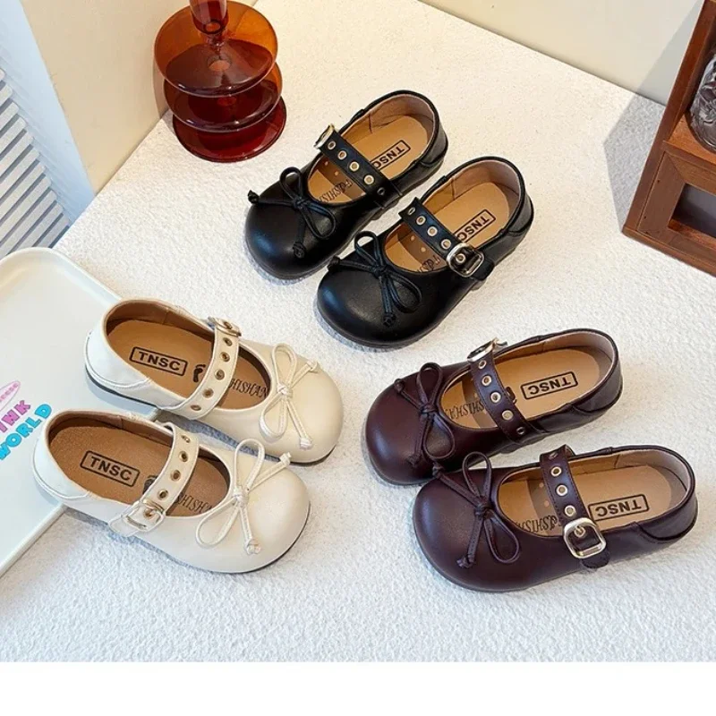 Kids PU Leather Shoes For Girls 2026 New Spring Toddler Ballet Flats Cute Bow Non-slip Elegant Princess Girls Party Flats
Kids PU Leather Shoes For Girls 2026 New Spring Toddler Ballet Flats Cute Bow Non-slip Elegant Princess Girls Party Flats