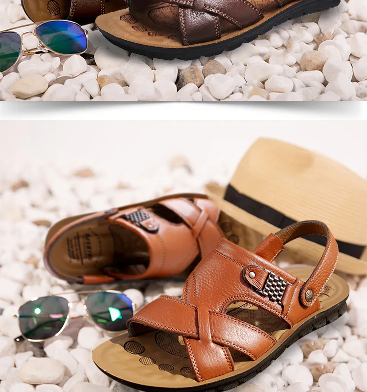 Big Size Men Leather Sandals Summer Classic Men Shoes Slippers Soft Sandals Men Roman Comfortable Outdoor Walking Footwear
Big Size Men Leather Sandals Summer Classic Men Shoes Slippers Soft Sandals Men Roman Comfortable Outdoor Walking Footwear