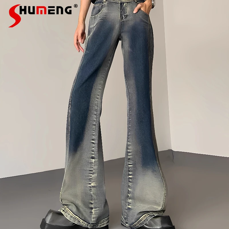 Men's 2025 Autumn New Original Jeans Slightly Flared Denim Pants Men's Niche High-End Pocket Decoration Wide-Leg Denim Trousers
Men's 2025 Autumn New Original Jeans Slightly Flared Denim Pants Men's Niche High-End Pocket Decoration Wide-Leg Denim Trousers