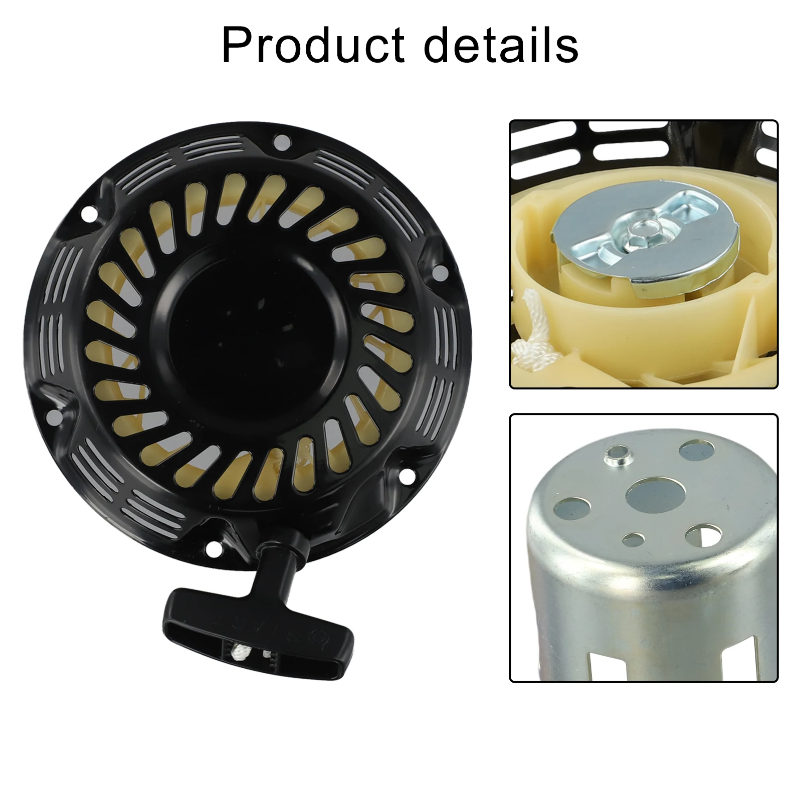 Efficient Recoil Starter Kit for Easy Starting of Lawn Mowers and Small Machinery For Engines up to For 212 cc
Efficient Recoil Starter Kit for Easy Starting of Lawn Mowers and Small Machinery For Engines up to For 212 cc