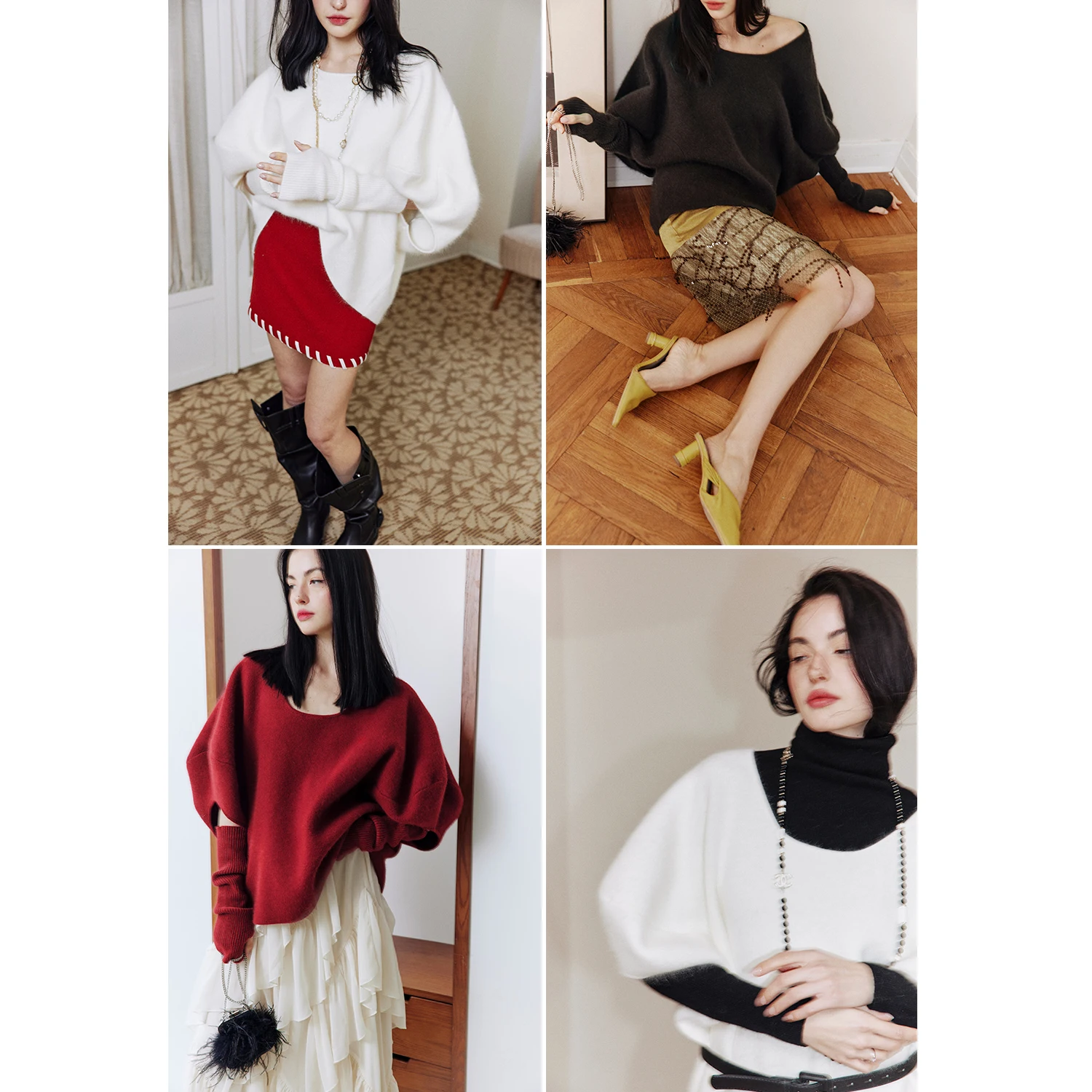 Вязаный свитер Rosebanks Soft Plu Bear Velvet Cisas Feel с воротником-стойкой и теплыми вязаными вставками, повседневный женский топ
Вязаный свитер Rosebanks Soft Plu Bear Velvet Cisas Feel с воротником-стойкой и теплыми вязаными вставками, повседневный женский топ