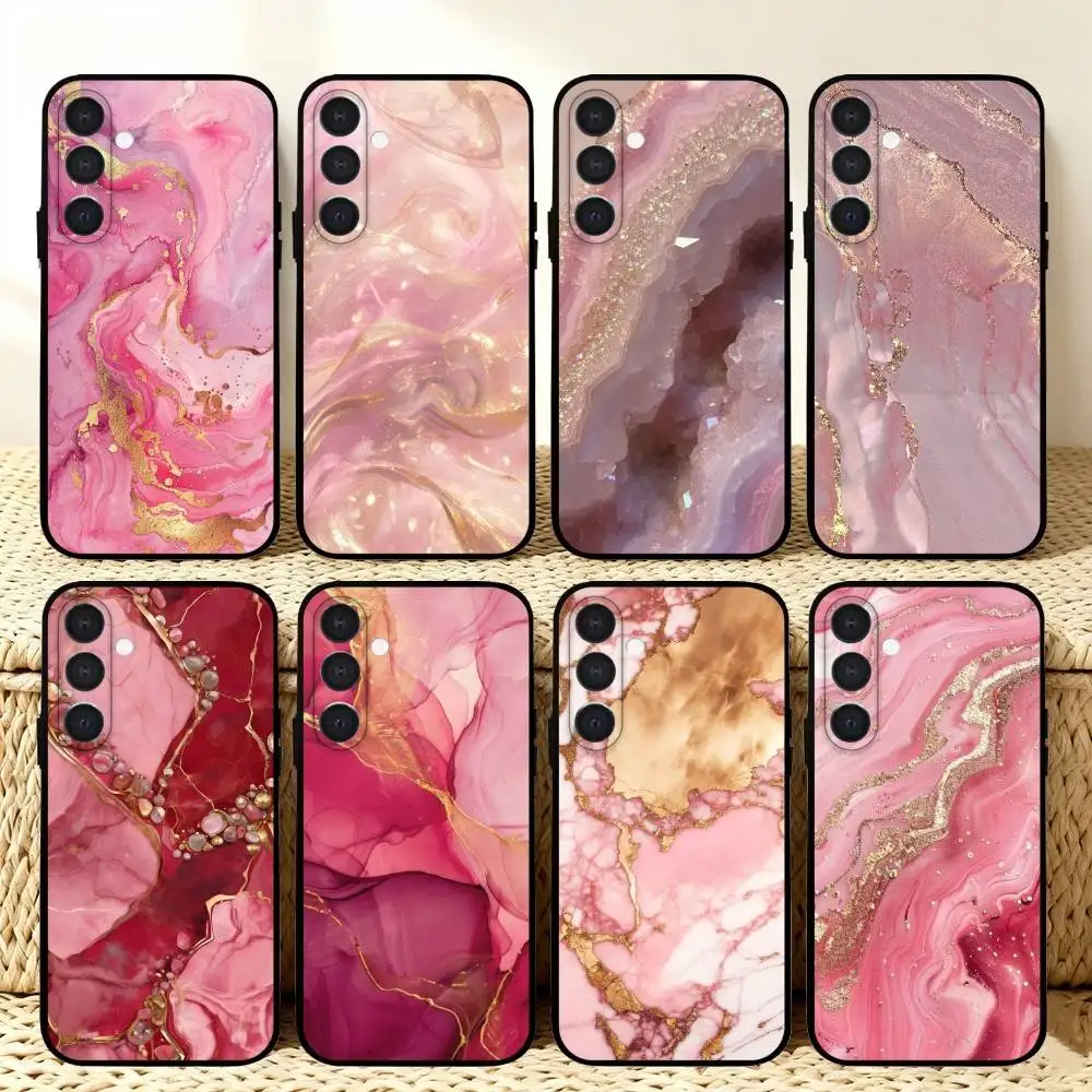Gold Pink Geometric Marble Phone Case For Samsung A73,72,71,53,52,51,22,91,80, Soft Black Cover
Gold Pink Geometric Marble Phone Case For Samsung A73,72,71,53,52,51,22,91,80, Soft Black Cover