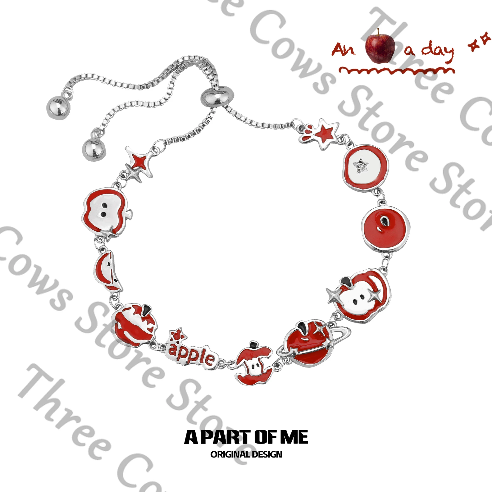 Anime Love and Deepspace Caleb Cosplay Cartoon Alloy Chain Bracelet Fashion Apple Bracelets Accessory Mascot Ornament Fans Gift
Anime Love and Deepspace Caleb Cosplay Cartoon Alloy Chain Bracelet Fashion Apple Bracelets Accessory Mascot Ornament Fans Gift
