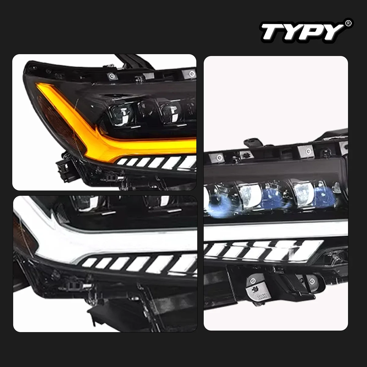 TYPY новая светодиодная фара, обновленная, модифицированная для фар Toyota Prado 2018-2021, фара с динамическим сигналом, автоаксессуары 
TYPY новая светодиодная фара, обновленная, модифицированная для фар Toyota Prado 2018-2021, фара с динамическим сигналом, автоаксессуары