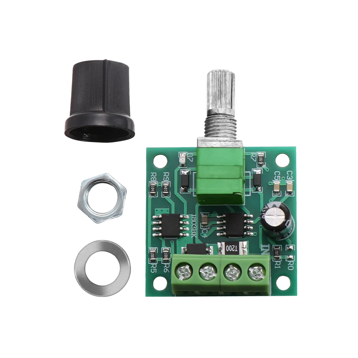 Dc Motor Controller Pwm Regulator 1.8V 3V 5V 6V 12V 2a Continuous Current Adjustable Duty Cycle Motor Speed Control
Dc Motor Controller Pwm Regulator 1.8V 3V 5V 6V 12V 2a Continuous Current Adjustable Duty Cycle Motor Speed Control