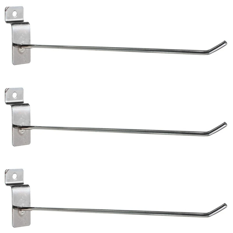 HOT SALE 75 X Slatwall Single Hook Pin Shop Display Fitting Prong Hanger 200Mm
HOT SALE 75 X Slatwall Single Hook Pin Shop Display Fitting Prong Hanger 200Mm