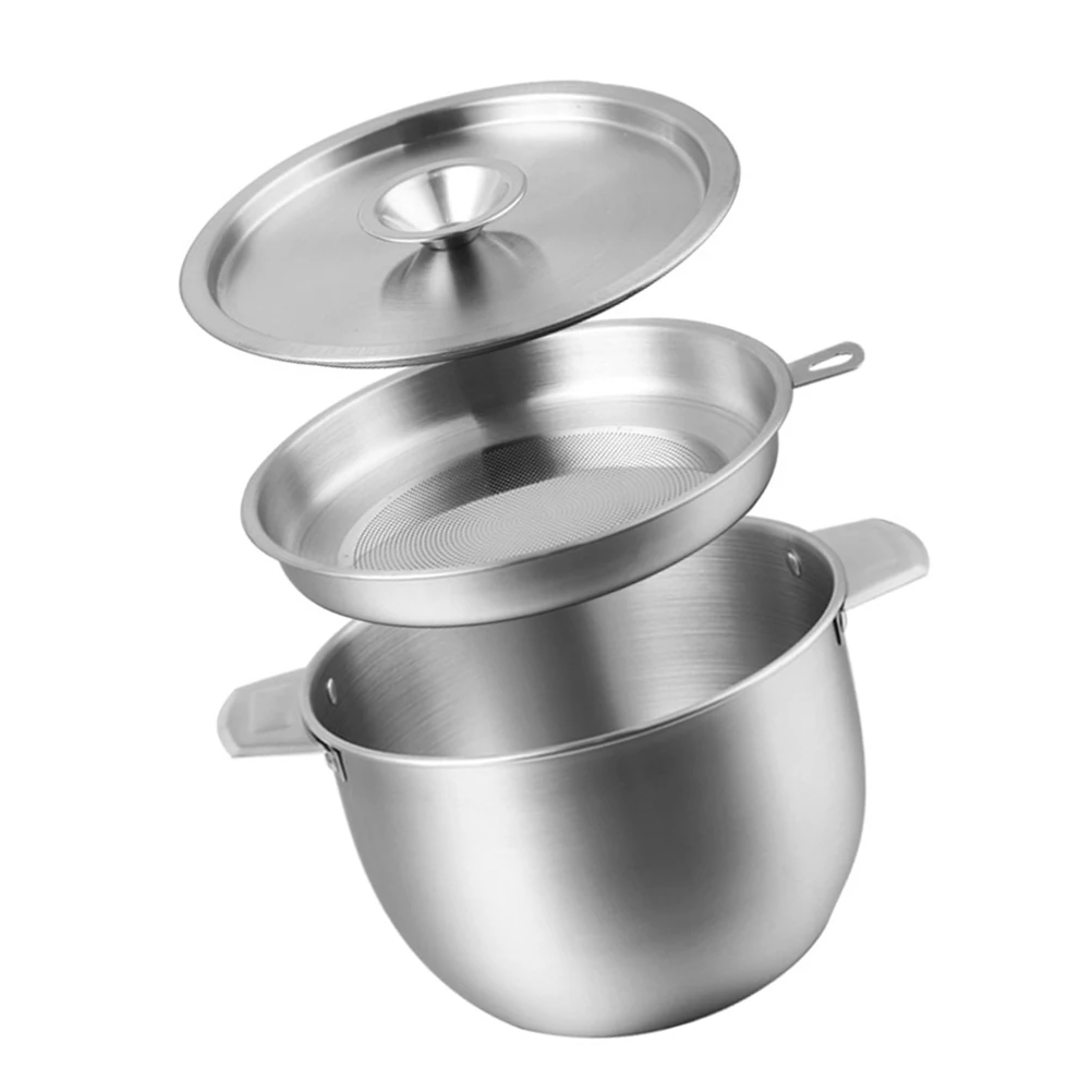 Stainless Steel Oil Basin 304 Grade Kitchen Container Strainer Cover Baking Mixing Bowl Soup Holder Egg Salad Rust Free Smooth
Stainless Steel Oil Basin 304 Grade Kitchen Container Strainer Cover Baking Mixing Bowl Soup Holder Egg Salad Rust Free Smooth