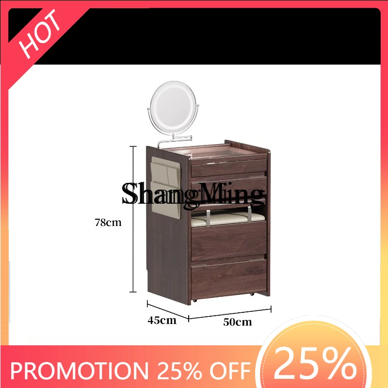 CL cherry wood solid wood retro master bedroom small dressing table dressing table bedside table integrated
CL cherry wood solid wood retro master bedroom small dressing table dressing table bedside table integrated