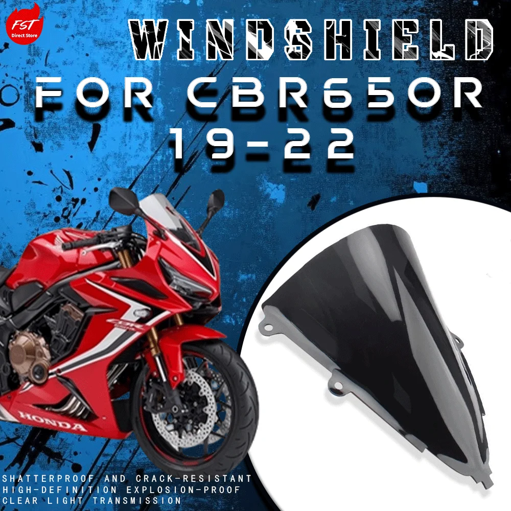 Heightened Racing Windshield for CBR650R 2019-2024, Track Version Tall WindScreen
Heightened Racing Windshield for CBR650R 2019-2024, Track Version Tall WindScreen