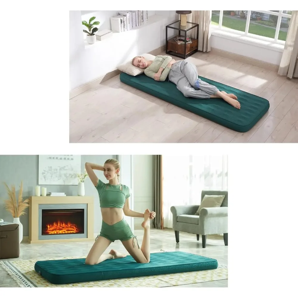 AIRLAX inflatable sleeping mat, self-inflatable camping mattress, with its own air pump, suitable for camping, picnics
AIRLAX inflatable sleeping mat, self-inflatable camping mattress, with its own air pump, suitable for camping, picnics