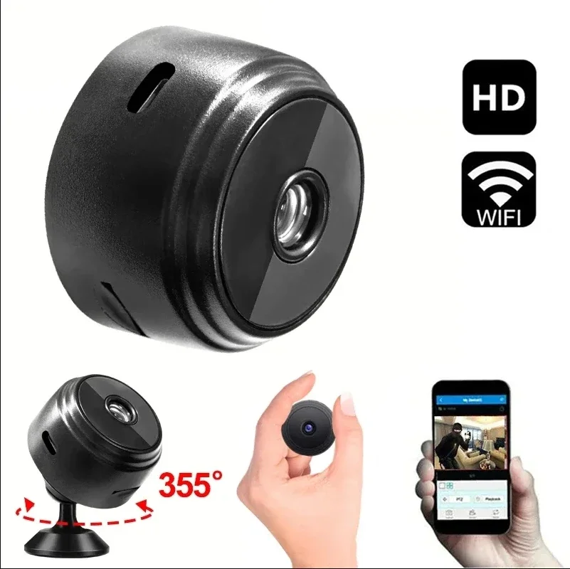 Smart Home A9 Wifi Mini Camera 1080P HD Security Monitoring Wireless Remote Night Vision Video Surveillance Cam For DV Use
Smart Home A9 Wifi Mini Camera 1080P HD Security Monitoring Wireless Remote Night Vision Video Surveillance Cam For DV Use