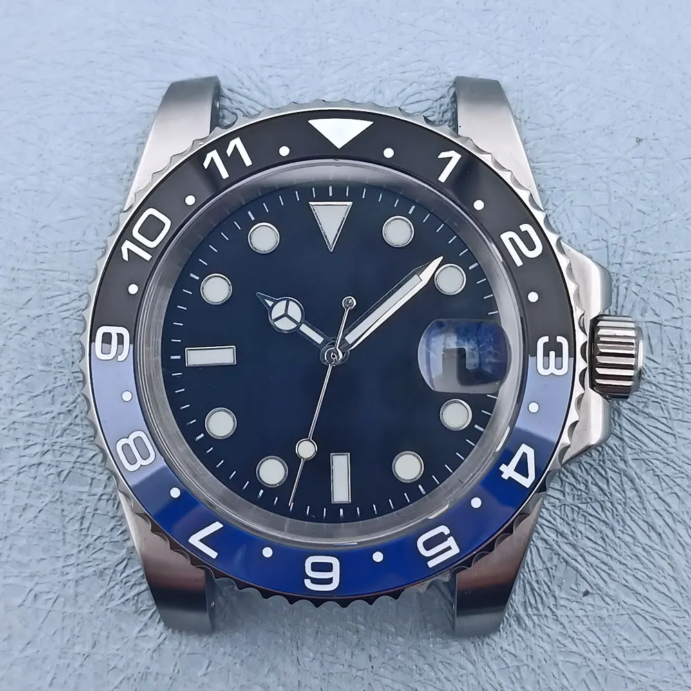Nh35 Watch Case Luminous Dial Hands Stainless Steel Sapphire Glass Crystal Transparent Bottom Cover for GMT NH36 movement Parts
Nh35 Watch Case Luminous Dial Hands Stainless Steel Sapphire Glass Crystal Transparent Bottom Cover for GMT NH36 movement Parts