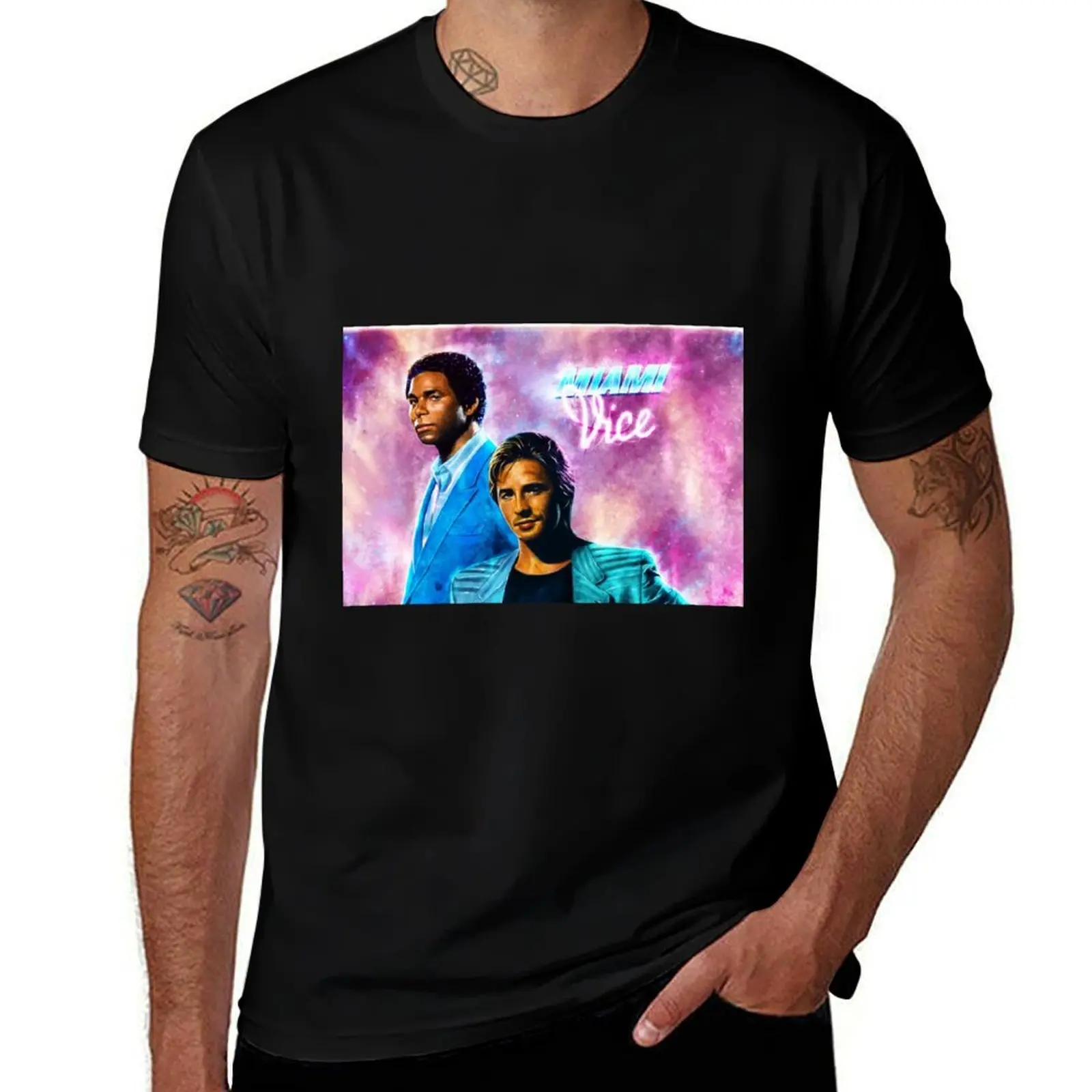 MIami Vice - Crockett and Tubbs T-Shirt Big and Tall Loose Fit T-Shirt
MIami Vice - Crockett and Tubbs T-Shirt Big and Tall Loose Fit T-Shirt