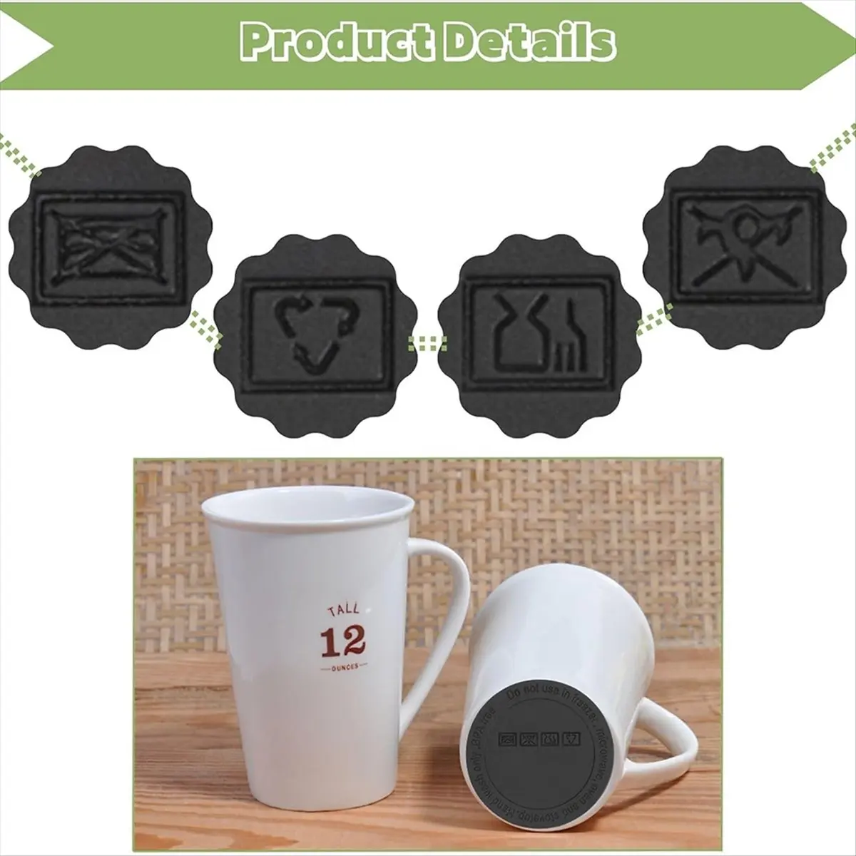 ABJY Rubber Bottom for Sublimation Glass, Non-Slip Silicone Coaster Rubber Bottom for Tight Straight Glass 120pcs
ABJY Rubber Bottom for Sublimation Glass, Non-Slip Silicone Coaster Rubber Bottom for Tight Straight Glass 120pcs